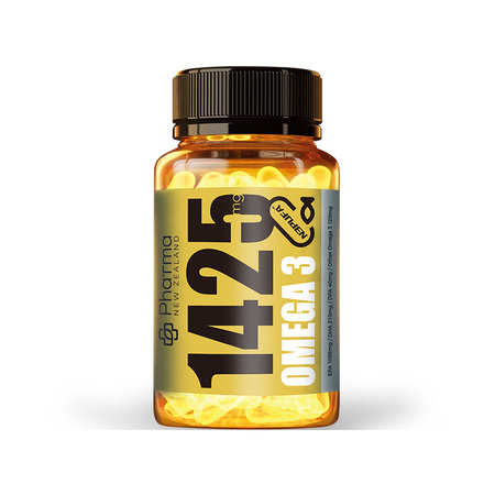 新西兰进口1425mgOmeega3高纯鱼油60粒/瓶，4瓶装