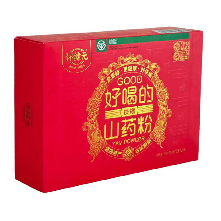 山药粉单盒装300克/盒，4盒装