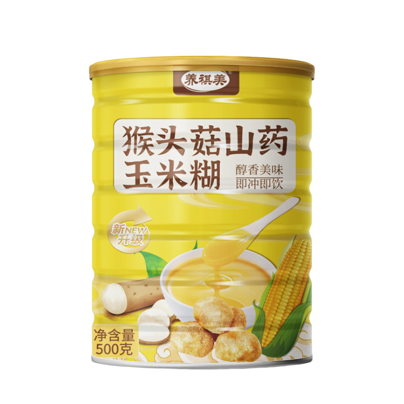 猴头菇山药玉米糊500克/桶，4桶装