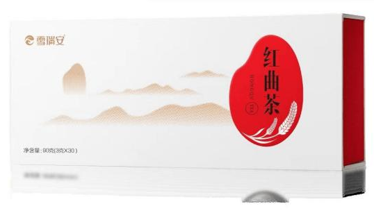 雪瑞安红曲茶 3克*30袋/盒  3盒/组